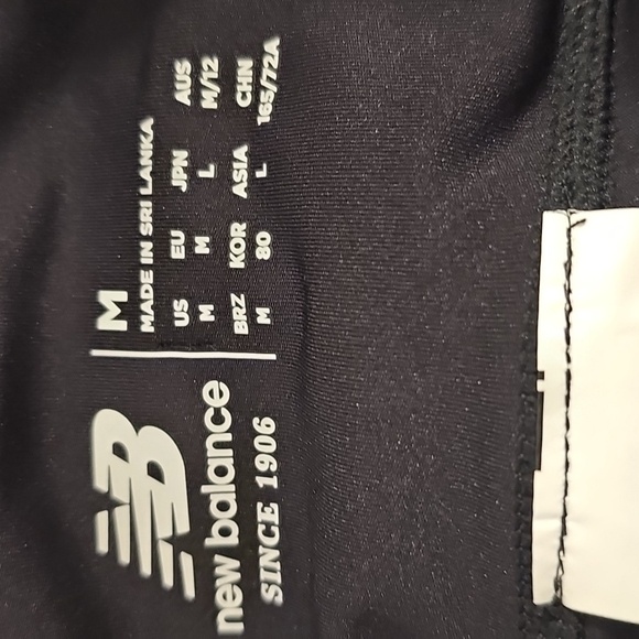 New Balance Impact Run Crop Running Leggings Sz M NWT - Picture 10 of 12